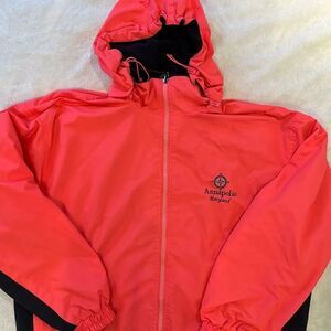 Winter Rain Jacket  Annapolis Fleece Lined Heavy Reversible Sailing Unisex